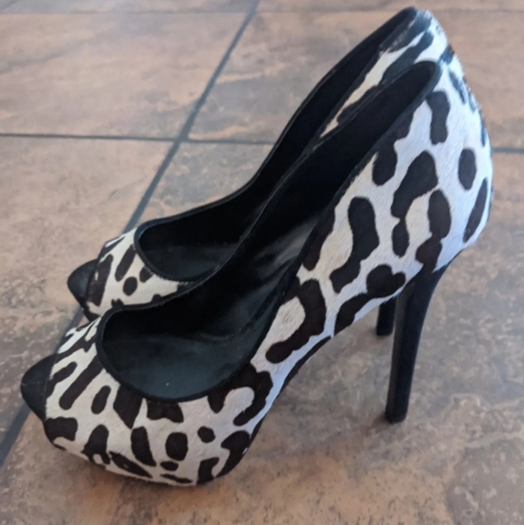 ALDO animal print heels - Picture 5 of 7